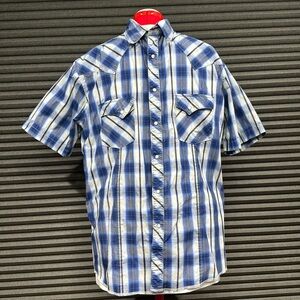 Wrangler snap button shirt